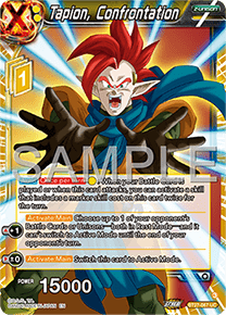 BT27-067 Tapion, Confrontation