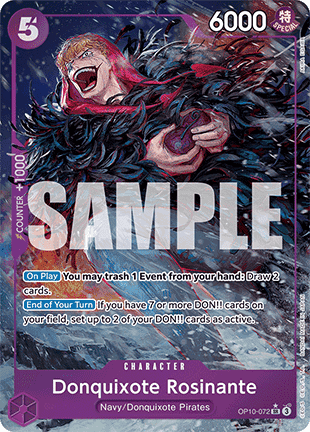 OP10-072AA Donquixote Rosinante