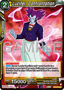 BT27-072 Lucifer, Confrontation