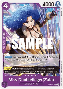 OP05-073 Miss Doublefinger (Zala)