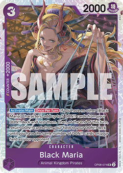 OP08-074 Black Maria
