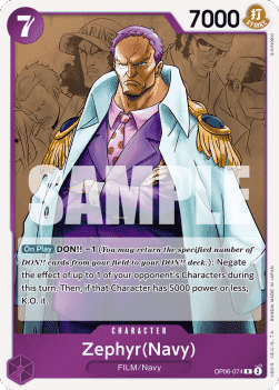 OP06-074 Zephyr (Navy)