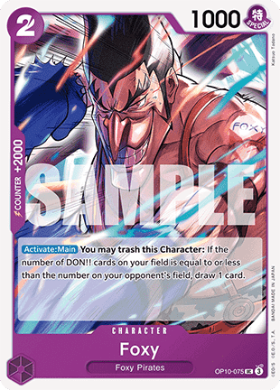 OP10-075 Foxy