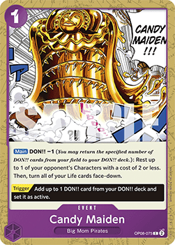 OP08-075 Candy Maiden