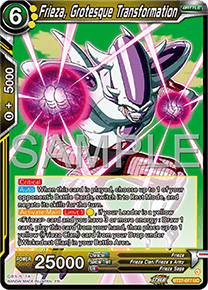 BT27-077 Frieza, Grotesque Transformation
