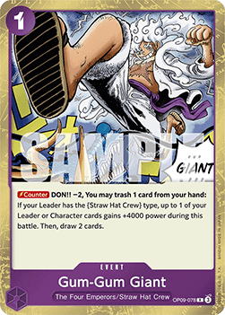 OP09-078 Gum-Gum Giant