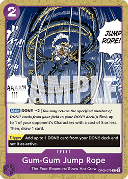 OP09-079 Gum-Gum Jump Rope