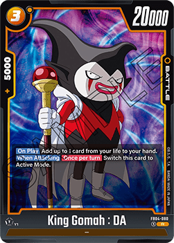 FB04-080 King Gomah : DA