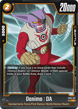 FB06-081 Danima : DA