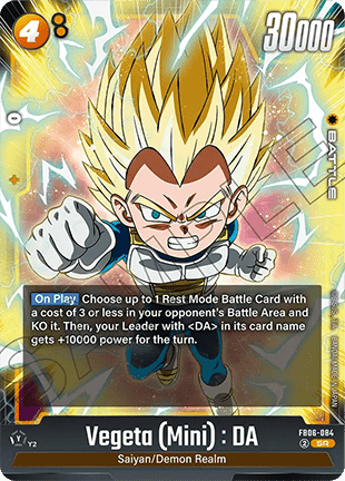 FB06-084 Vegeta (Mini) : DA