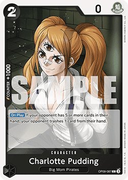 OP09-087 Charlotte Pudding