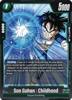 FB01-088 Son Gohan : Childhood