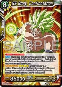 BT27-091 SS Broly, Confrontation