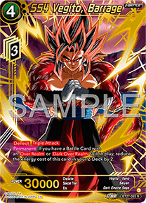 BT27-093AA SS4 Vegito, Barrage