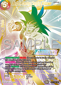 BT27-095GDR Bardock, Destiny-Changing Willpower