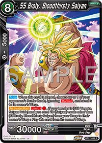BT27-096 SS Broly, Bloodthirsty Saiyan
