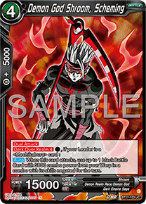 BT27-103 Demon God Shroom, Scheming