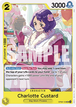 OP08-103 Charlotte Custard