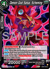 BT27-104 Demon God Salsa, Scheming