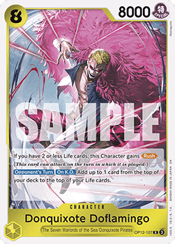 OP12-107 Donquixote Doflamingo