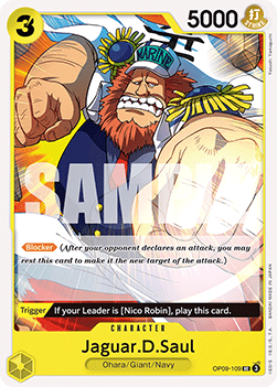 OP09-109 Jaguar.D.Saul