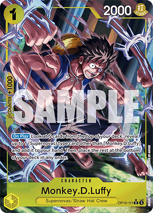 OP10-111AA Monkey.D.Luffy