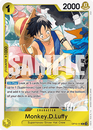 OP10-111 Monkey.D.Luffy