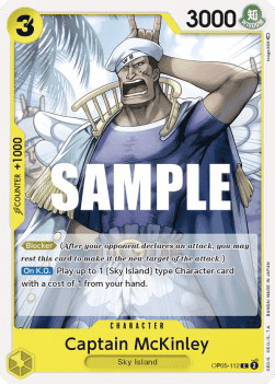 OP05-112 Captain McKinley