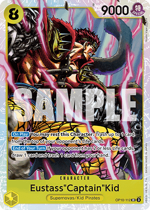 OP10-112 Eustass"Captain"Kid