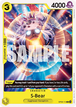 OP08-113 S-Bear