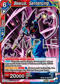 BT27-114 Beerus, Sentencing