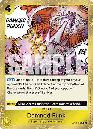 OP10-116 Damned Punk