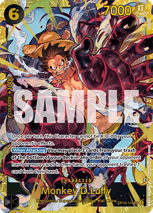 OP10-118 Monkey.D.Luffy