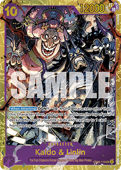 OP08-119 Kaido & Linlin