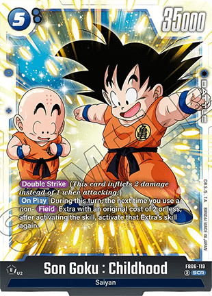 FB06-119 Son Goku : Childhood