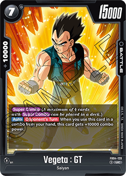FB04-120 Vegeta : GT