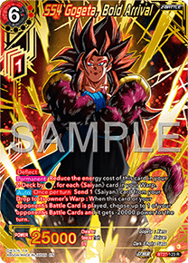 BT27-123AA SS4 Gogeta, Bold Arrival