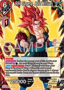 BT27-123 SS4 Gogeta, Bold Arrival