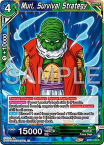 BT27-131 Elder Muri, Survival Strategy
