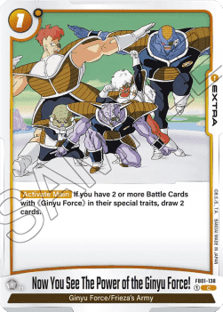 FB01-138 Now You See The Power of the Ginyu Force!