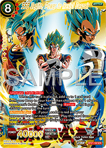 BT27-138AA SSB Vegito, Power to Resist Despair