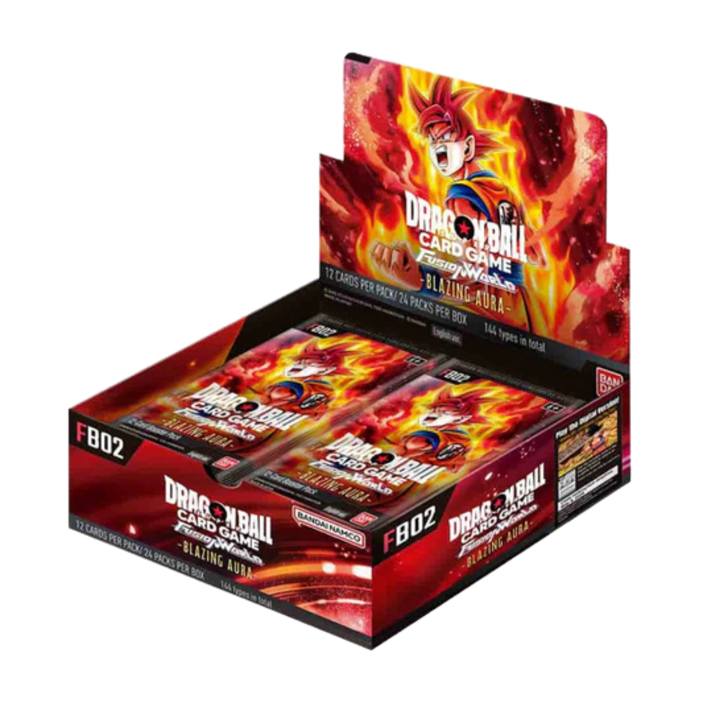 Dragon Ball Super - FB02 Blazing Aura Booster Box