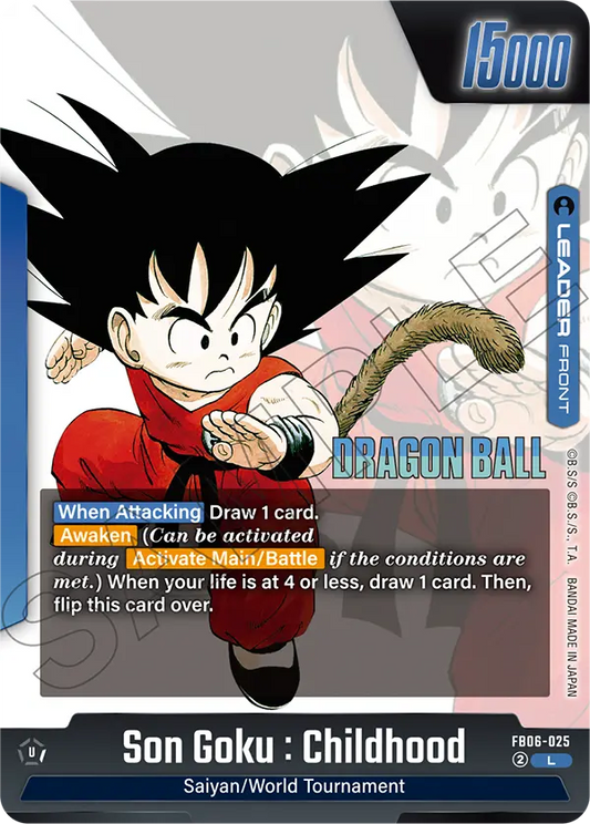 SB01-FB06-025AA Son Goku: Childhood
