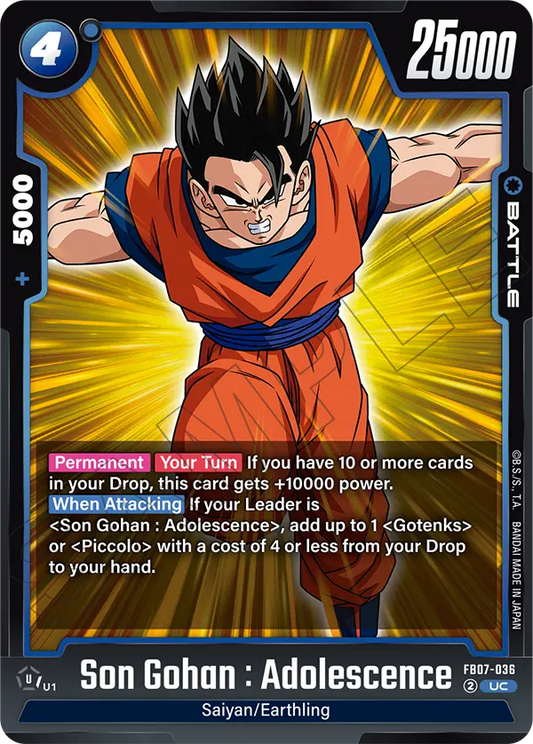 FB07-036 Son Gohan : Adolescence