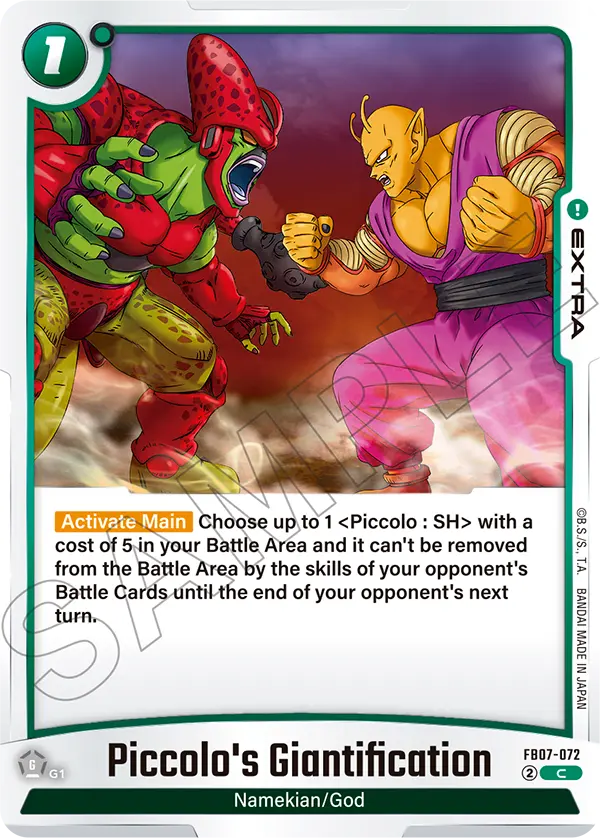 FB07-072 Piccolo's Giantification