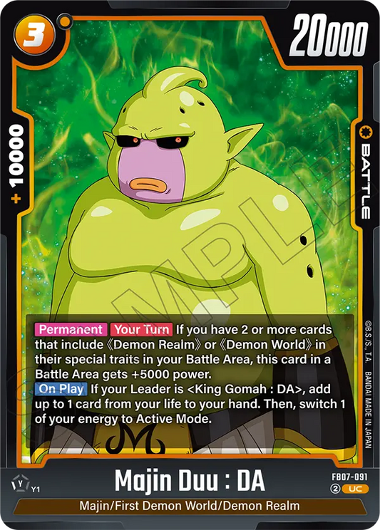 FB07-091 Mojin Duu : DA