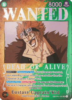 OP03-OP01-051 Eustass "Captain" Kid