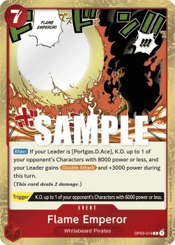 OP03-016 Flame Emperor