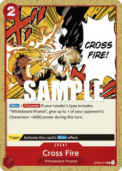 OP03-017 Cross Fire