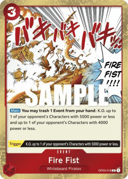 OP03-018 Fire Fist